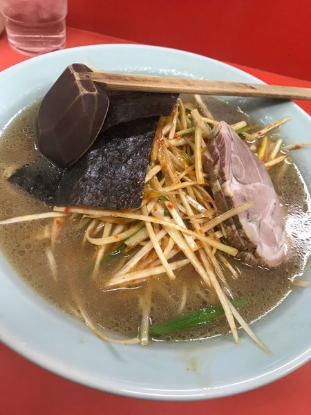 「ピリ辛ネギラーメン」@ラーメンショップ 川崎水沢店の写真