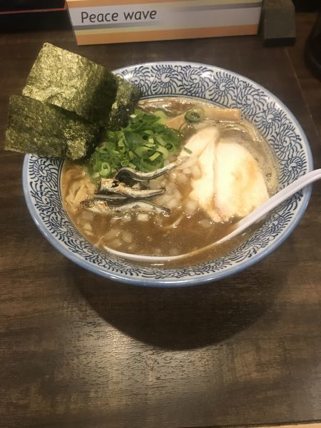 「にぼにぼ（あっさり）」@麺匠 銀星 海美風の写真