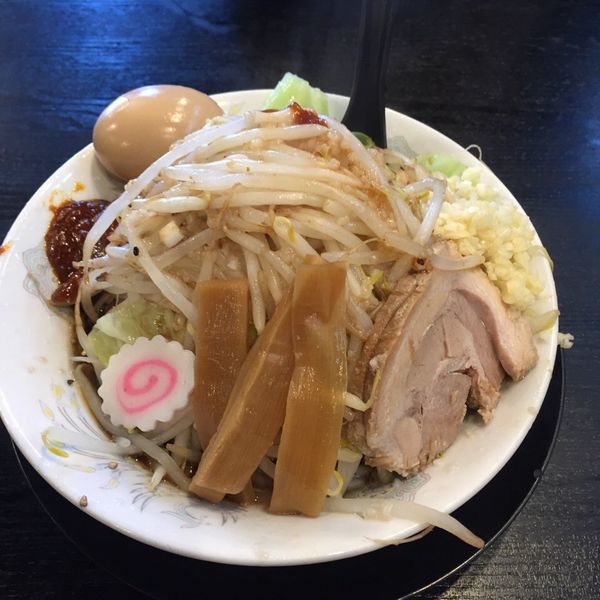 「まぜそば並」@麺屋けんしんの写真