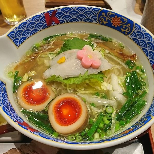 「ふぐだし潮らーめん極み」@ふぐだし潮 八代目けいすけ 東急プラザ銀座店の写真