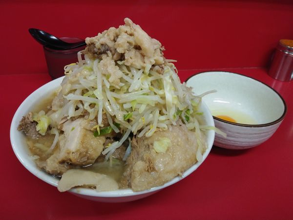「小ラーメン豚増し」@ラーメン二郎 茨城守谷店の写真