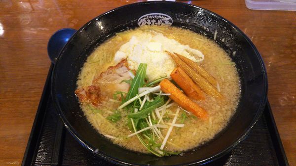 「濃厚味噌チーズらーめん」@こだわりらーめん ゆきむら亭 つくば西店の写真