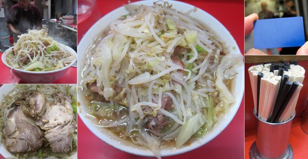 「ラーメン 600円（脂）」@ラーメン二郎 三田本店の写真
