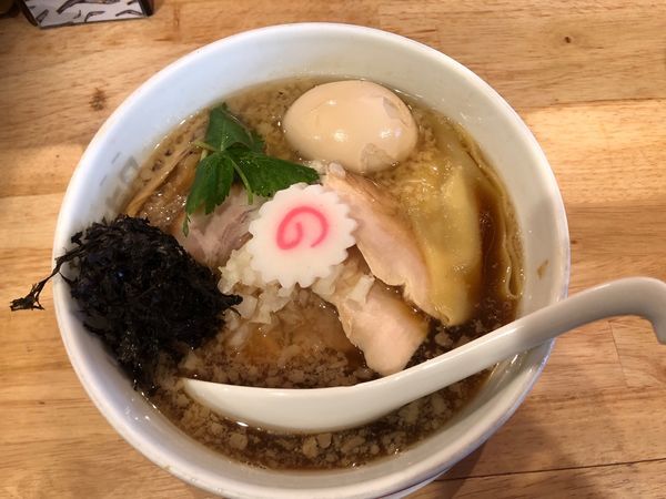 「ワハハ煮干特製そば」@中華そば ムタヒロの写真