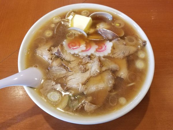 「あさりバター醤油(大)」@末廣ラーメン本舗 高田馬場分店の写真