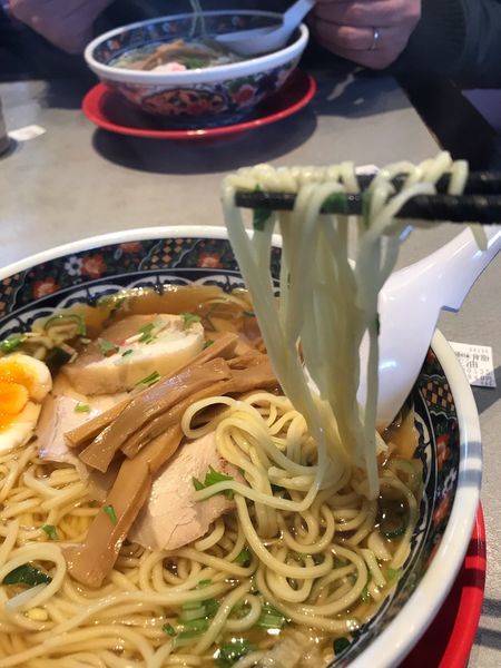 「正油拉麺」@函館麺厨房あじさい 紅店の写真