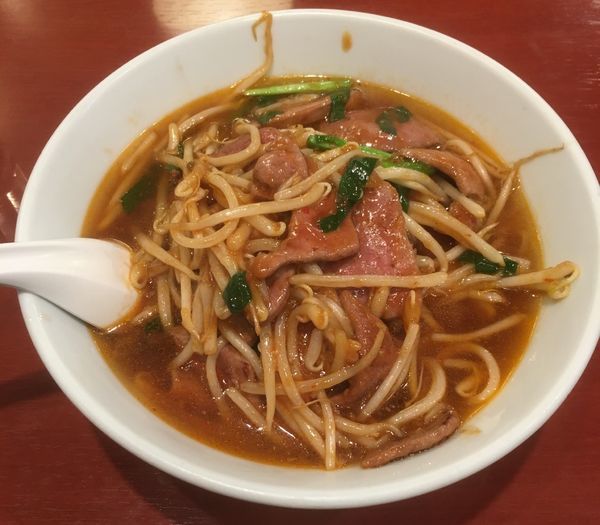 「ニラレバあんかけ麺(838¥)」@福泰酒家 ファッションクルーズニューポート ひたちなか店の写真