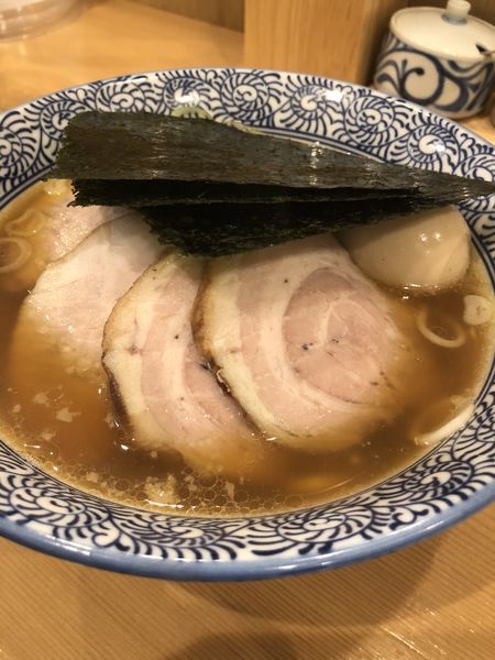 「特製中華そば」@中華そば 笑歩の写真