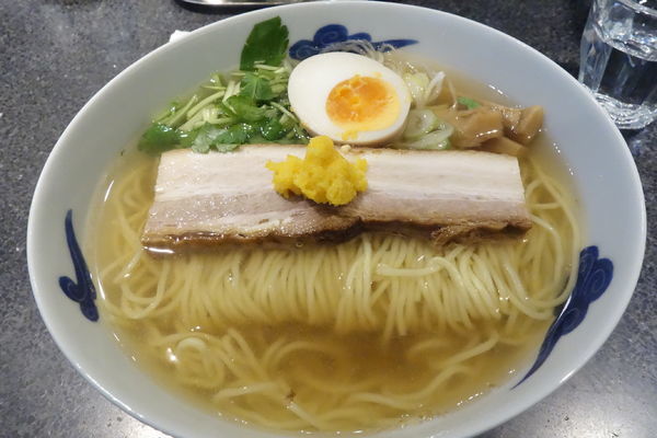 「和風柚子柳麺」@麺屋ひょっとこ 銀座店の写真