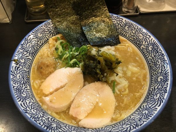 「味噌鳥そば  800円」@濃厚鶏そば 晴壱の写真