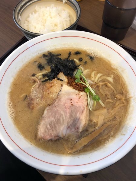 「飛魚にぼとんこつらーめん」@麺や 兼蔵の写真