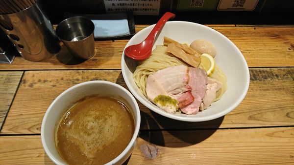 「特製鶏白湯つけ麺  大盛」@麺屋 翔 西新宿本店の写真