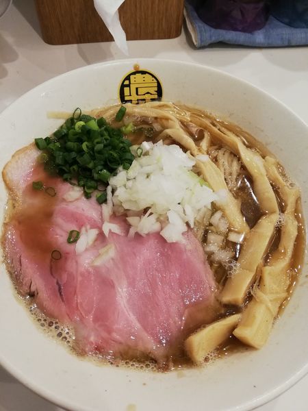 「煮干の中華そば」@濃菜麺 井の庄 荻窪店の写真