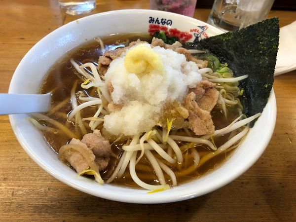 「さっぱり生姜麺＋つみま＋アルコール」@テンホウ 富士見桜ケ丘店の写真