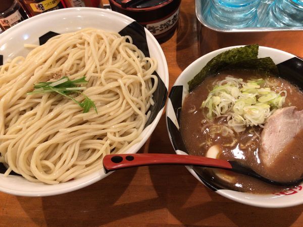 「節つけ麺 超盛り」@つけ麺 おんのじ 熊本近見店の写真