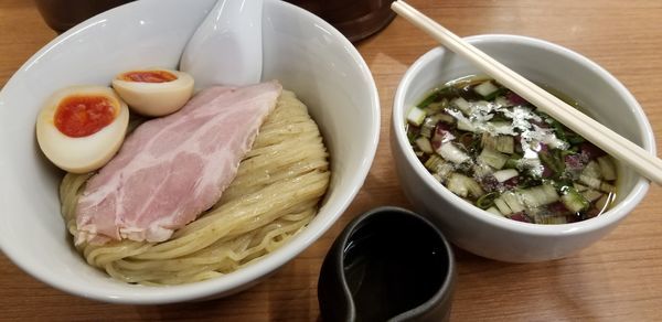 「つけ麺～濃厚昆布水添え～」@らぁ麺 時は麺なりの写真