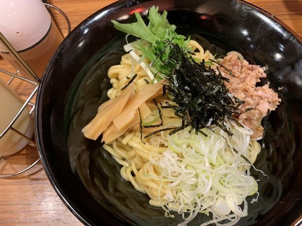 「油そば 大」@横浜家系ラーメン 壱角家 西新宿本店の写真