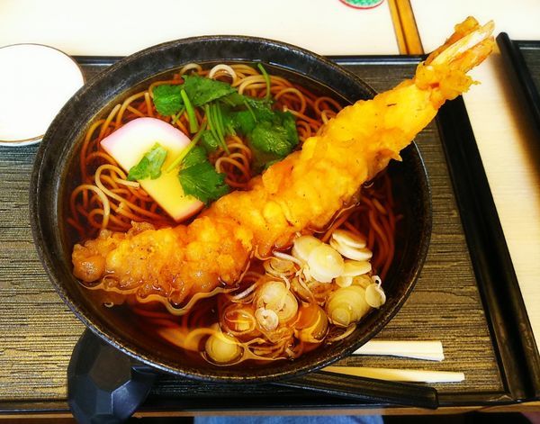 「天麩羅蕎麦」@そば処 丸秀の写真