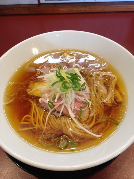 「中華そば醤油 餃子セット」@麺童 豊香の写真