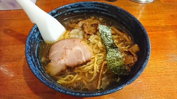 「中華そばとカリーのセット　１０００円　※」@新えびすやの写真