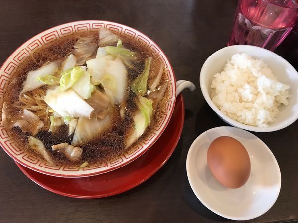「大阪白菜ラーメン 790円」@本格中華そば えるもの写真