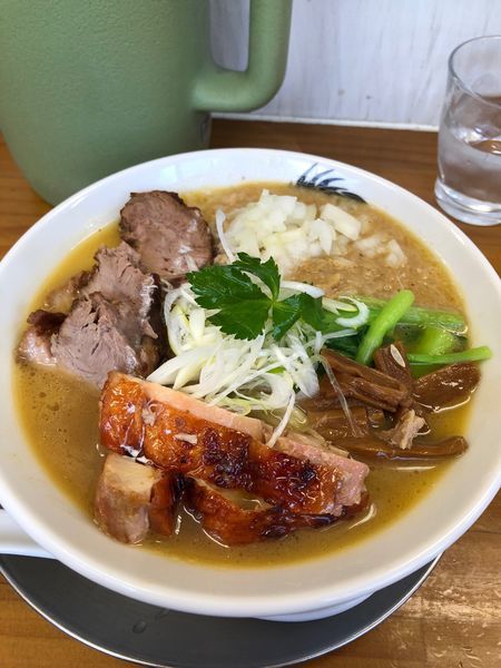 「空前の帆立ペーストスペシャル」@ラーメン専科 竹末食堂の写真