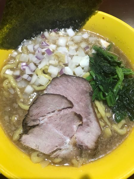 「煮干しラーメン醤油（大盛）」@らーめん 惠本将裕の写真
