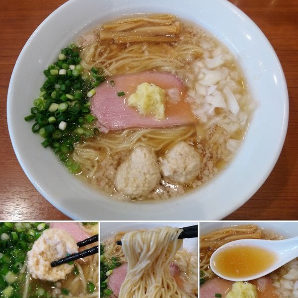 「背脂生姜ラーメン(冬季限定)  900円」@中華そば 七麺鳥の写真