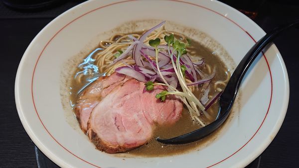 「プレシャスな煮干しそば」@つけ麺 中華そば アンタイNOODLESの写真