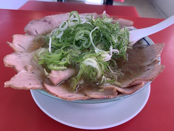 「チャーシュー麺醤油」@ラーメン天外 岐阜西店の写真