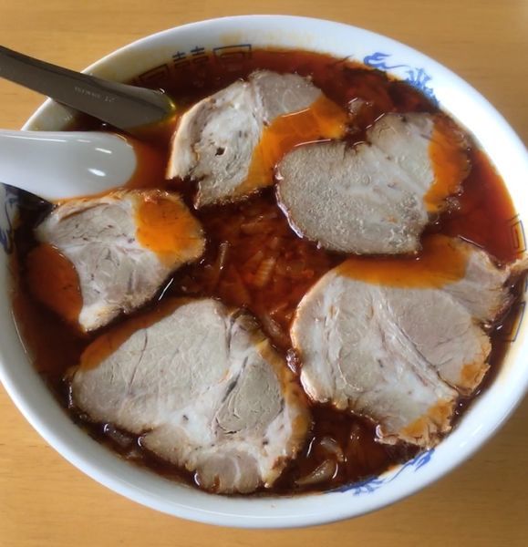 「タンタンチャーシュー(辛め、750¥)」@らーめん原田 小見川店の写真