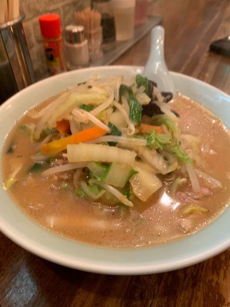 「味噌タンメン&半チャーハン」@大来の写真