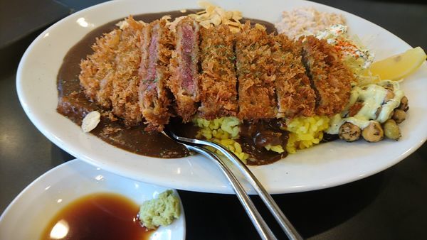「牛カツカレー」@カレーは飲み物。 御徒町店の写真