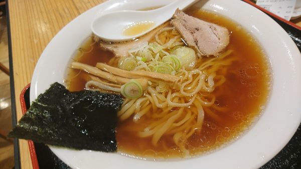 「【うえんで】中華そば、大盛」@日本橋ふくしま館 MIDETTE ミデッテの写真