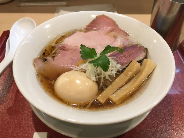 「紀州鴨そば」@燃えよ麺助の写真