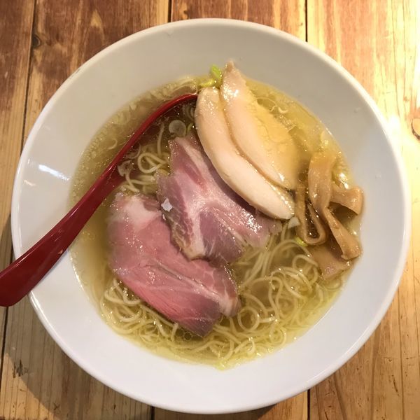 「支那そば(塩)」@麺肆 秀膽の写真