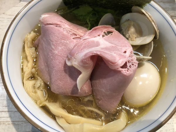 「特製蛤そば」@中華そば 四つ葉の写真