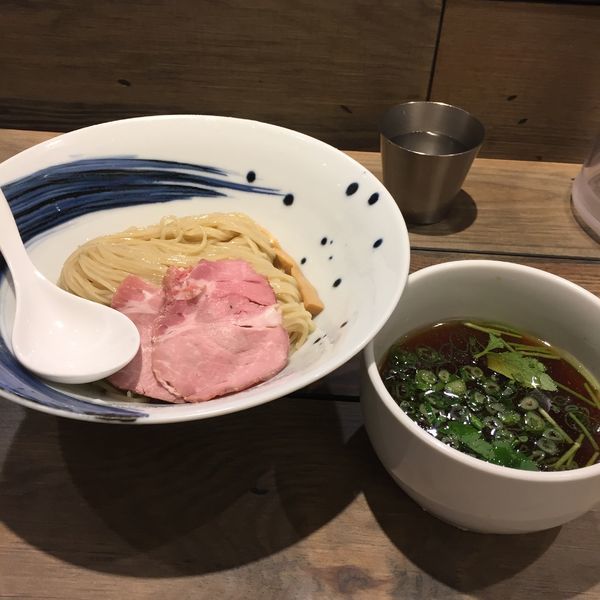 「つけ麺 醤油 中盛  追い飯」@麺屋 翔 みなとの写真