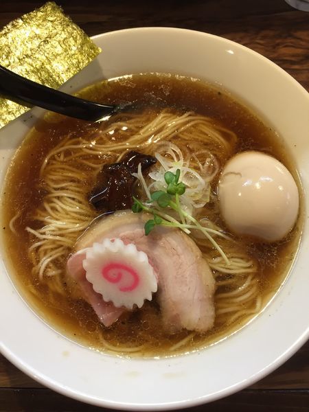 「醤油らあめん+味玉 ¥700+100」@麺処 まるよしの写真