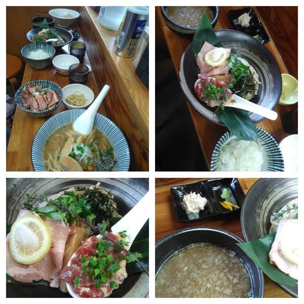 「【限定】豪華濃厚まぐろつけそば(冬)」@中華そば よしかわの写真