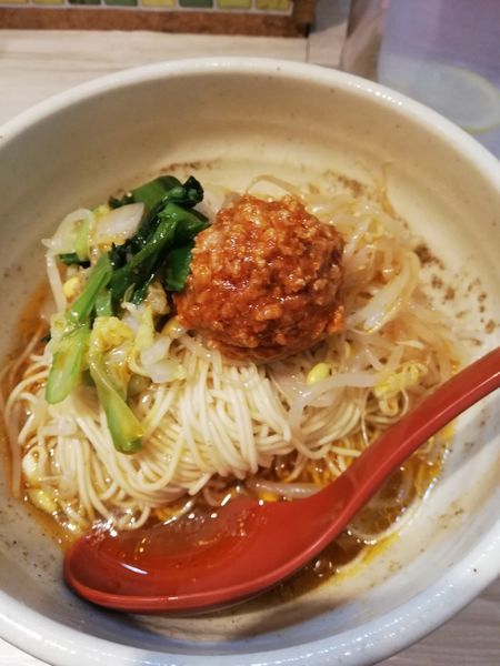 「汁なし担担麺」@めだかTANTANの写真