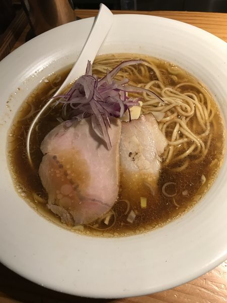 「オマールブルーそば 醤油」@麺処 篠はらの写真