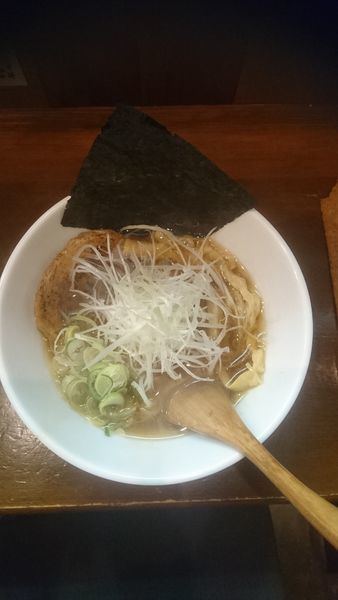 「アゴだしらぁめん＋白髪ねぎ」@らあめん一路の写真