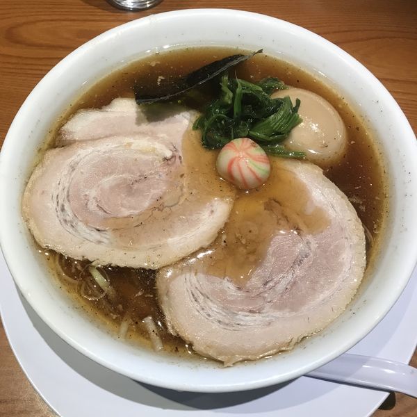 「味玉らぁめん 醤油」@らぁめん 生姜は文化。の写真