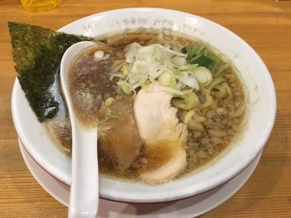 「煮干 味玉そば」@中華そば ムタヒロ 大阪福島店の写真