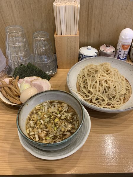「特製つけそば：1070円」@中華そば 笑歩の写真