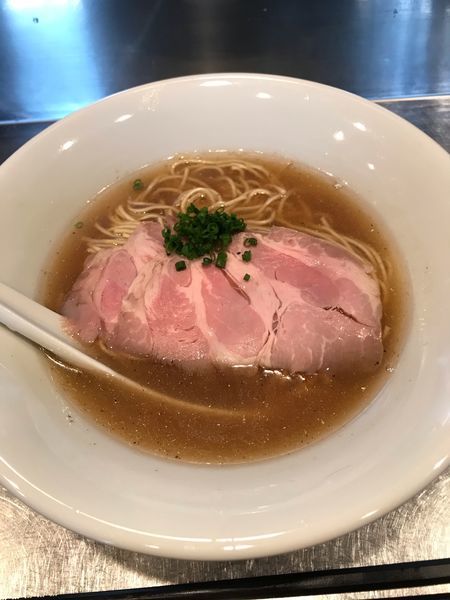 「[限定] 鴨と煮干蕎麦+さんじ玉」@さんじの写真