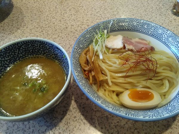 「鯛白湯つけそば¥820」@麺処 かつ善の写真