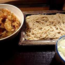 かき揚げ丼セット550円