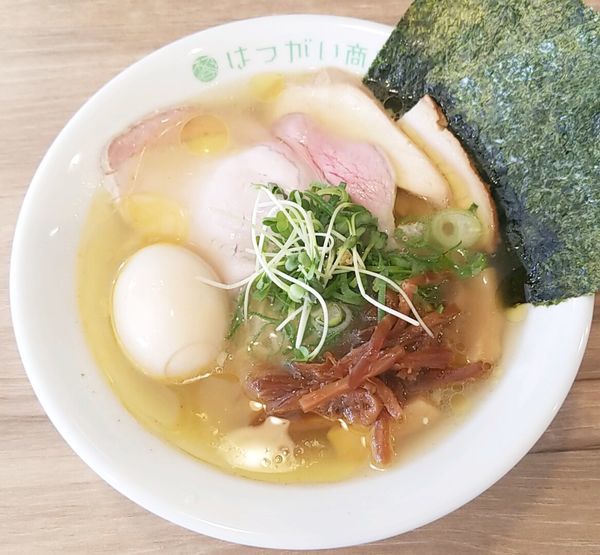 「特製塩そば」@はつがい商店の写真